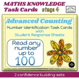 Number Recognition Identification Task Cards for Maths Sta