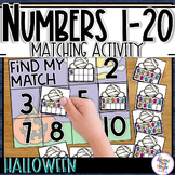 Number Recognition - Number Matching Activity for numbers 