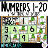 Number Recognition - Number Sense Matching for numbers 1 -