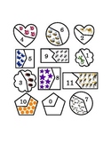 Number Recognition Puzzle Cut Pieces Match Spring Color 0 
