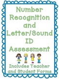 Number Recognition and Letter ID Assessment
