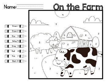 Number Recognition And Writing 0-20 - Number Words - Counting - Color 