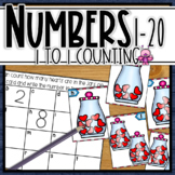 Valentine's Day Number Recognition a tens frame & counting
