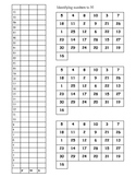 Number Recognition to 31 Assessment