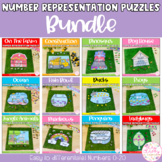 Number Representation Puzzles – Numbers 0-20 | BUNDLE