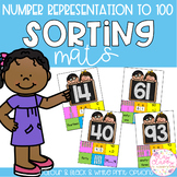 Number Representation Sorting Mats - Numbers to 100