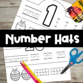 Number of the Day| Early Math Number Hats | Subitizing | P