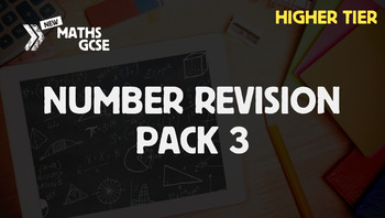 Preview of Number Revision Pack 3 (Higher Tier)