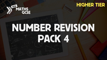 Preview of Number Revision Pack 4 (Higher Tier)