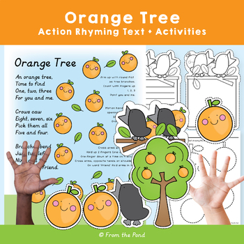 Preview of Number Rhyme and Activity Pack - Orange Tree