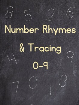 Number Rhymes & Tracing 0-9 by Land of Kakiak | TPT