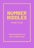 Number Riddles Grade 5 & Up