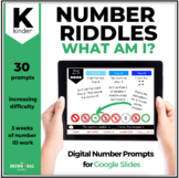 Number Riddles: Number Sense Kindergarten Number Talks (Digital)