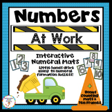 Number Tracing Posters and Ten Frames: Road and Transporta