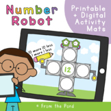 Number Robot Digital and Printable Activity Mats