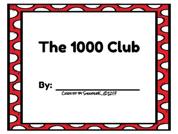 Preview of Number Scroll - The 1000 Club