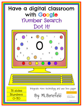 Preview of Number Search -Dot It! (in Google: Digital and Interactive)