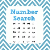 Number Search - GCF, LCM, divisiblity, patterns, algebra -