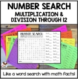 Multiplication and Division Math Facts Fluency - Number Se