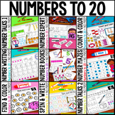 Kindergarten Math: Number Sense for Numbers 1-20 NO PREP BUNDLE