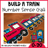 Number Sense 0-20 Train Math Craft | Number Math Craft