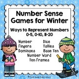 Number Sense Games Winter 0-5, 0-10, 11-20