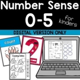 Number Sense 0-5 DIGITAL VERSION ONLY, DISTANCE LEARNING G