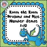 Number Sense Activity 1-10 Dragons and Dice