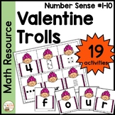 Valentine's Day Number Sense 1-10 Activities Worksheets Ce
