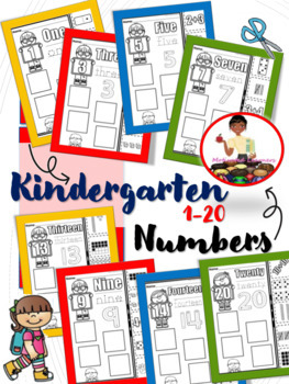 Preview of Numbers 1 to 20 Worksheets