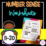 Number Sense Worksheets (teen numbers 11-20)