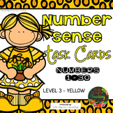 Number Sense Activities: Number Sense Task Cards with Self