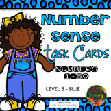Number Sense Activities: Number Sense Task Cards with Self