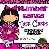 Number Sense Activities: Number Sense Task Cards with Self