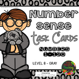 Number Sense Activities: Number Sense Task Cards with Self