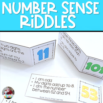 Preview of 120  Number Chart Riddles | Number Sense Games and Activities