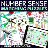 Number Sense Activities 0-10 - Cut and Paste - Puzzles
