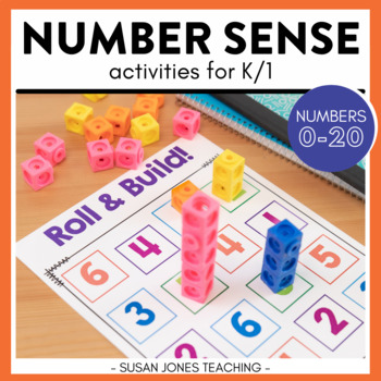 Number Sense Activities (0-20) By Susan Jones | Teachers Pay Teachers