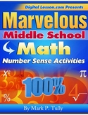 Number Sense Activities eBook for Middle School Math