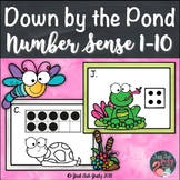 Number Sense Activity 1-10 Down by the Pond