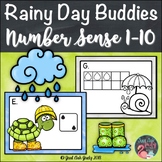 Number Sense Activity 1-10 Rainy Day Buddies
