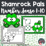 Number Sense Activity 1-10 Shamrock Pals