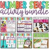 Number Sense Activity Bundle | Counting, Number Recognitio