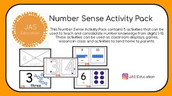 Preview of Number Sense Activity Pack