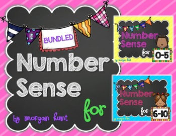 Preview of Number Sense {BUNDLED} for 0-10 [TEKS & CCSS Aligned]
