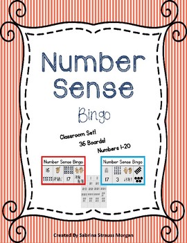 Preview of Number Sense Bingo