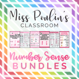 Number Sense Bundle: Anchor Charts, Guided Notes, Objectiv