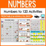 Number Sense Centers First Grade - Numbers to 120 Activiti