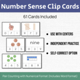 Number Sense Clip Cards (0-10)