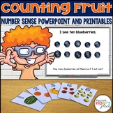 Number Sense Counting PowerPoint and Printables